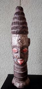 * Houten Afrikaans beeld - 40 cm *, Huis en Inrichting, Ophalen of Verzenden, Zo goed als nieuw