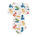 Witte romper / volwassenen luier baby pakje pyjama onesie, Verzenden, Wit, Nachtkleding