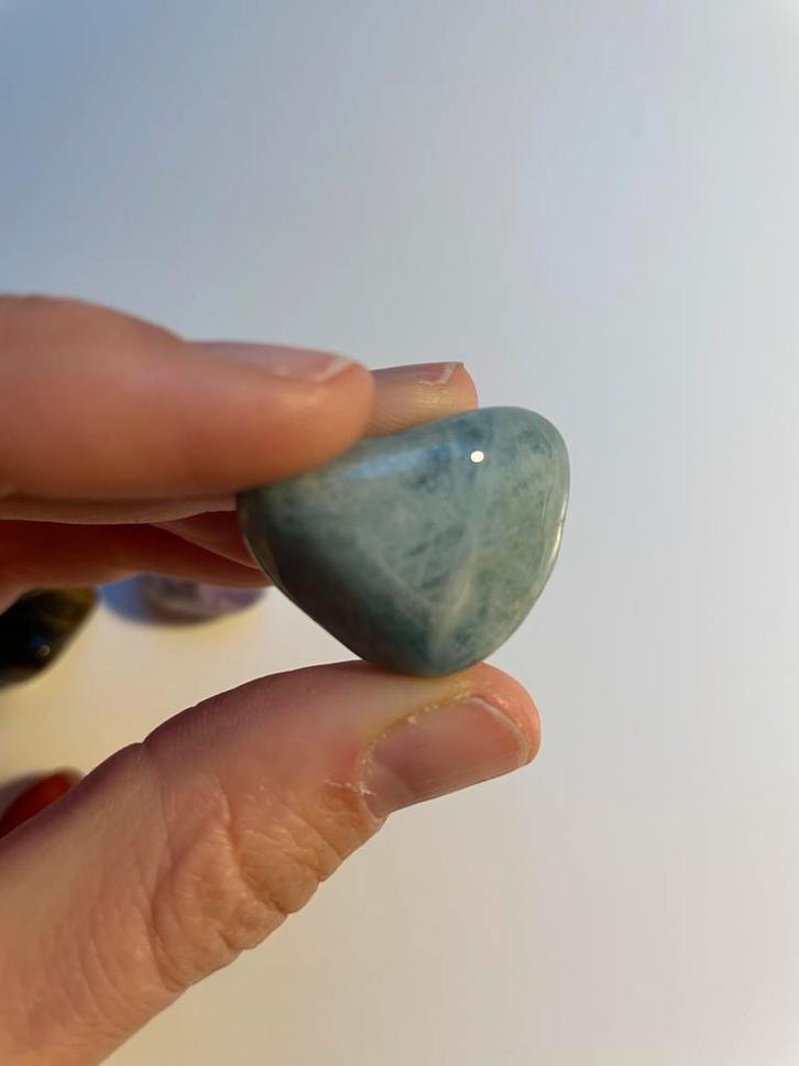 Set van 5 Edelstenen - Mookaiet, Amethist, Tijgeroog..., Sieraden, Tassen en Uiterlijk, Edelstenen, Nieuw, Ophalen of Verzenden