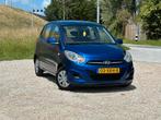 Hyundai i10 1.1 8-2012 Airco NAP 5 Drs NIEUWE APK✅, Auto's, Hyundai, Voorwielaandrijving, Zwart, Blauw, Leder en Stof
