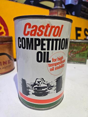 Castrol Olieblik 1 Liter competition oil  beschikbaar voor biedingen