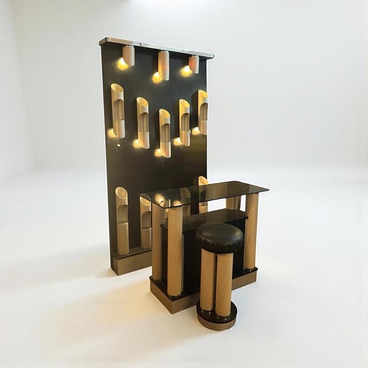 italian dry bar 1970s, Huis en Inrichting, Barren, Zo goed als nieuw, Ophalen