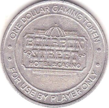 ONE DOLLAR GAMING TOKEN BOURBON STREET beschikbaar voor biedingen