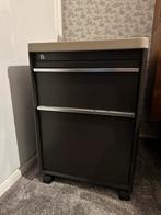 Ladekast archiefkast op wielen, Ophalen, Minder dan 50 cm, Gebruikt, Meerdere deuren