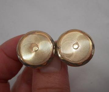 Antieke zilveren goud vergulde broche nr.517 beschikbaar voor biedingen