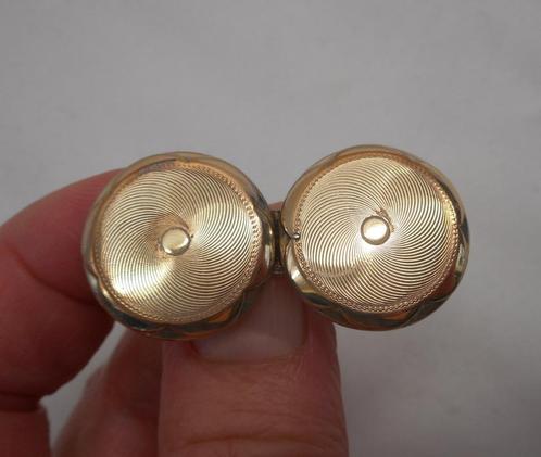 Antieke zilveren goud vergulde broche nr.517, Sieraden, Tassen en Uiterlijk, Antieke sieraden, Broche, Zilver, Verguld, Verzenden