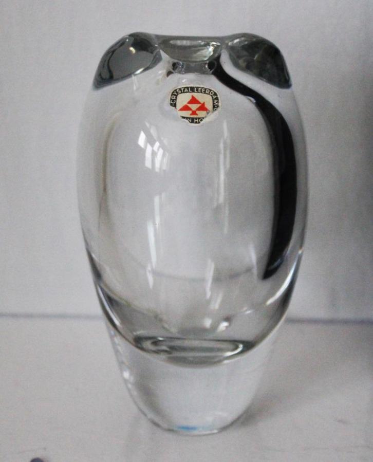 ABC-vaas Floris Meydam, Glasfabriek Leerdam, kristal, Antiek en Kunst, Antiek | Glas en Kristal, Ophalen of Verzenden