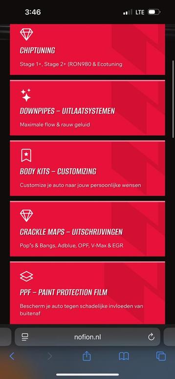 Stage 1+ €200,00 OPF DELETE, downpipes, uitlaat & bodykits beschikbaar voor biedingen