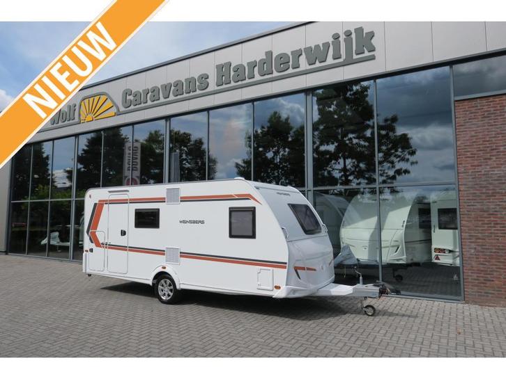 Weinsberg CaraOne 500 FDK STAPELBED+GARAGE 1700 KG, Caravans en Kamperen, Caravans, Bedrijf, tot en met 6, 1000 - 1250 kg, Treinzit
