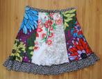Sao Paulo rok zomerrok kleurig zwierig grafisch bloemen 46, Wit, Maat 46/48 (XL) of groter, Ophalen of Verzenden, Zo goed als nieuw