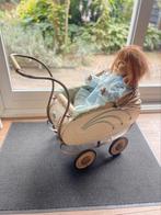 Antieke kinderwagen met pop, Antiek en Kunst, Ophalen