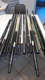 4 x Sensas hengels met top sets, Watersport en Boten, Hengelsport | Witvissen, Ophalen, Gebruikt, Vaste hengel