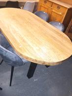 Industriële Eetkamertafel - Stoer & Stijlvol, Huis en Inrichting, Tafels | Eettafels, Ophalen, Rechthoekig, 50 tot 100 cm