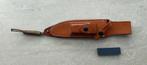 Lederen Peloza Leather Sheath voor vast mes, Verzamelen, Militaria | Algemeen, Verzenden, Overige soorten, Amerika, Mes of Dolk