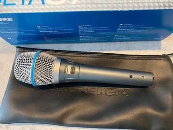 Shure beta87a microfoon - ZGAN (incl. BTW) beschikbaar voor biedingen