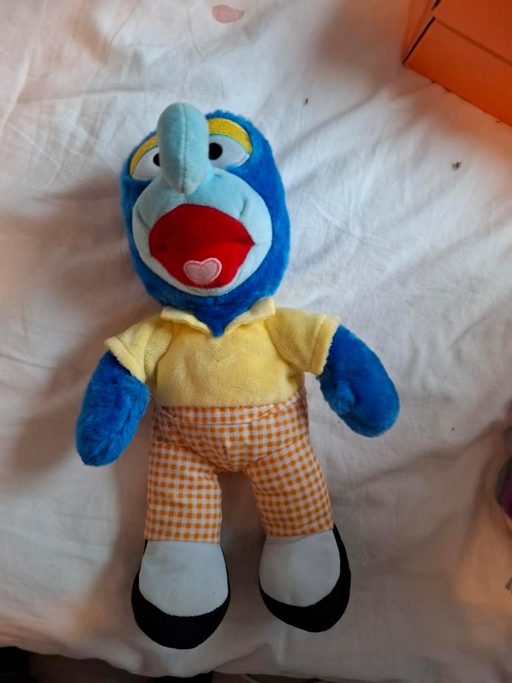 Gonzo Knuffel uit de Muppet Show, Kinderen en Baby's, Speelgoed | Knuffels en Pluche, Zo goed als nieuw, Overige typen, Ophalen of Verzenden