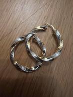 14k Gouden Versace Wokkels Oorbellen, Sieraden, Tassen en Uiterlijk, Oorbellen, Ophalen of Verzenden, Zo goed als nieuw, Goud