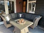 Luxe loungeset met tafel, Ophalen, 5 zitplaatsen, Zo goed als nieuw, Loungeset