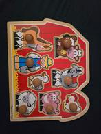 Puzzel Boerderij, Ophalen of Verzenden, Zo goed als nieuw, Van hout, Minder dan 10 stukjes
