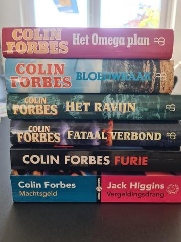  6 spannende boeken van Collin Forbes beschikbaar voor biedingen