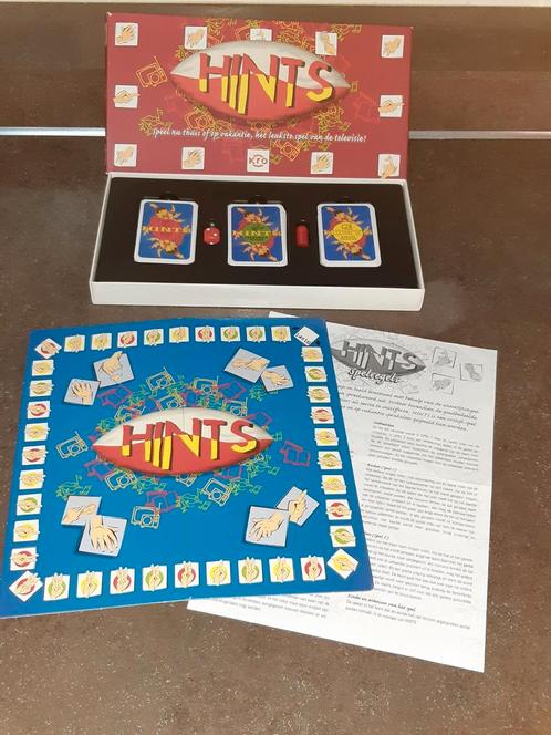 Hints nieuwstaat 1998, Hobby en Vrije tijd, Gezelschapsspellen | Bordspellen, Zo goed als nieuw, Ophalen of Verzenden