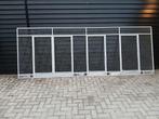 Volière paneel met draaiplateaus, Dieren en Toebehoren, Ophalen, Aluminium, Vogelkooi