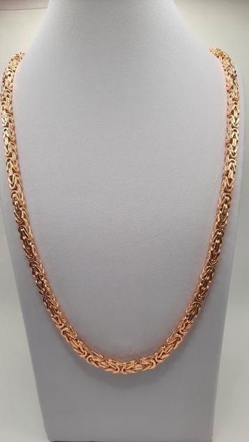 gouden Koningsketting 14kt  beschikbaar voor biedingen