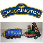 Chuggington Brewster met Digger Car, Kinderen en Baby's, Speelgoed | Thomas de Trein, Ophalen of Verzenden, Zo goed als nieuw