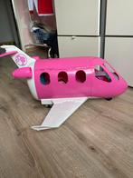 Barbie Vliegtuig met Piloot Barbie en Accessoires, Ophalen of Verzenden, Zo goed als nieuw