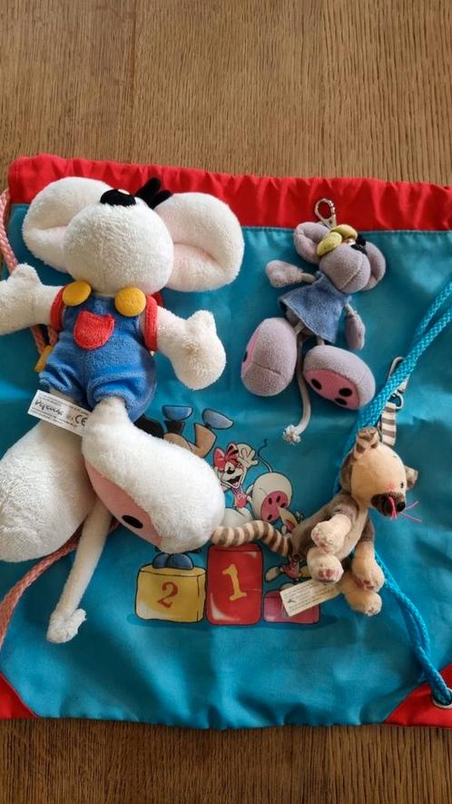 DIDDL RUGZAK, KNUFFEL EN 2 SLEUTELHANGERS, Verzamelen, Diddl, Zo goed als nieuw, Knuffel, Ophalen of Verzenden