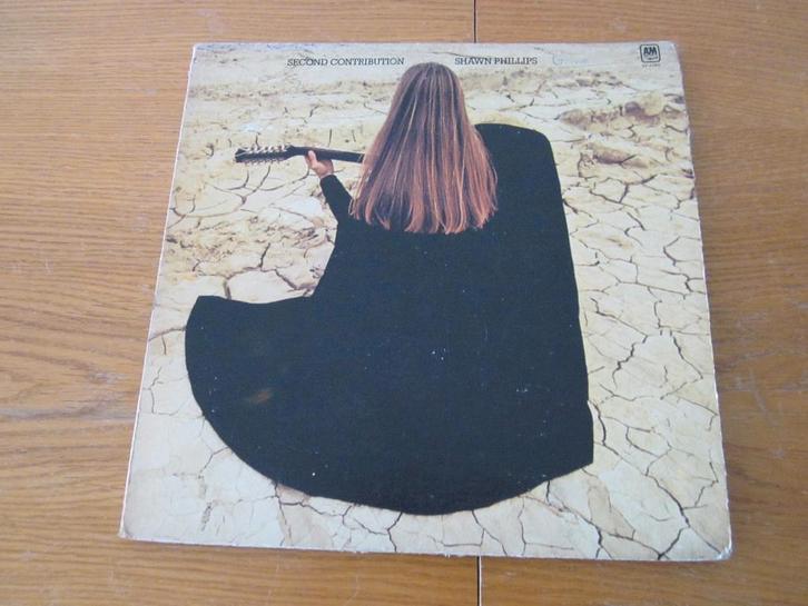 Shawn Phillips - Second Contribution 1975 A&M SP 4282 USA LP, Cd's en Dvd's, Vinyl | Rock, Gebruikt, Singer-songwriter, 12 inch