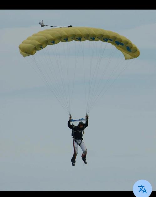 Tandem parachutsprong 9000FT  op texel, Tickets en Kaartjes, Kortingen en Cadeaubonnen, Eén persoon, Overige typen