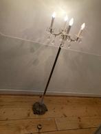 Antieke design vloerlamp, Huis en Inrichting, Lampen | Vloerlampen, Ophalen, Gebruikt, Glas, 100 tot 150 cm