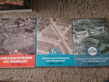 3 dln Vogelvluchtopnamen Nederland 1921-1975 (KLM Aerocarto) beschikbaar voor biedingen