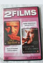 2 DVD boxen 2 films op 1 DVD oa Anthony Hopkins, Cd's en Dvd's, Dvd's | Thrillers en Misdaad, Ophalen of Verzenden, Zo goed als nieuw