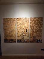 Klimt Levensboom Triptiek, Ophalen, 125 cm of meer, 75 cm of meer, Print
