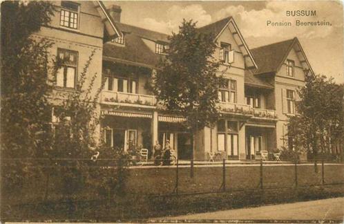 (300-168-005) Bussum Pension Beerestein, Verzamelen, Ansichtkaarten | Nederland, Noord-Holland, Verzenden