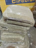 Steenwol, Doe-het-zelf en Verbouw, Plinten en Afwerking, Ophalen, Overige materialen, Gebruikt, X