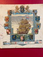 Bevrijdingstegel 1945 - Holland Vrij!, Verzamelen, Militaria | Tweede Wereldoorlog, Ophalen of Verzenden, Overige soorten, Nederland