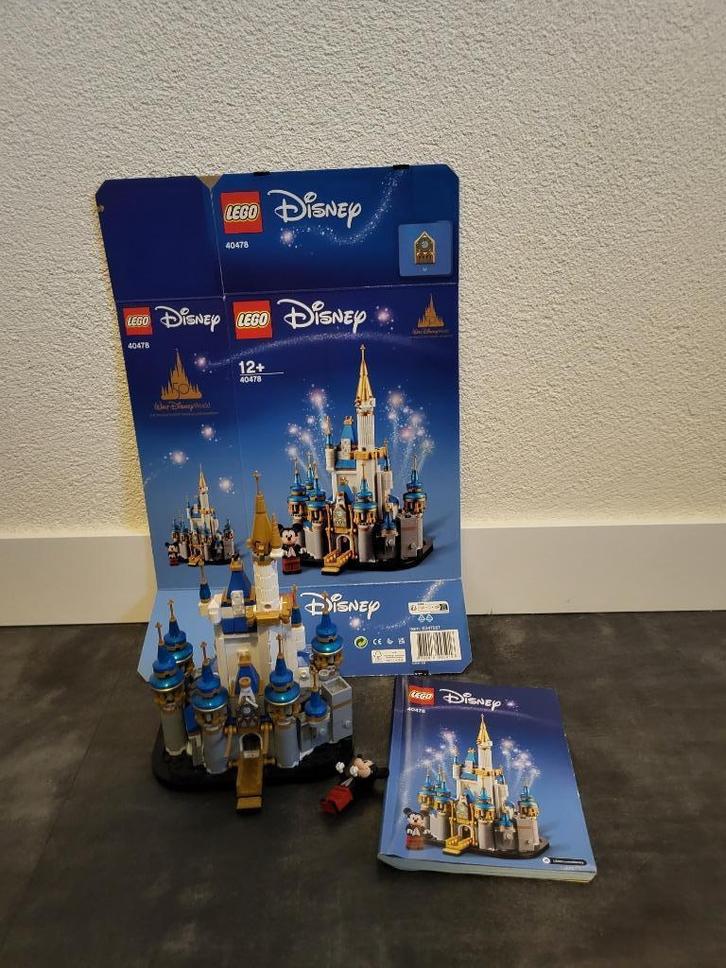 Lego 40478 - Disney - Mini Disney kasteel, Kinderen en Baby's, Speelgoed | Duplo en Lego, Zo goed als nieuw, Lego, Complete set
