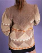 Escada Mohair Jacket vintage trendy Coat CARDIGAN western, Bruin, Ophalen of Verzenden, A, A