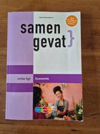 Samengevat Economie vmbo-kgt, Ophalen of Verzenden, Zo goed als nieuw, VMBO, Economie