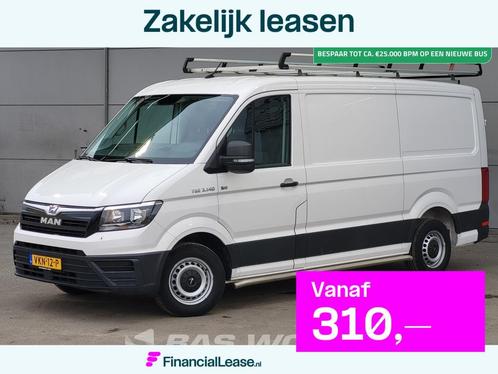 Volkswagen Crafter 140pk Automaat L3H2 Trekhaak Airco Cruise, Auto's, Bestelauto's, Bedrijf, Lease, Financial lease, Airconditioning