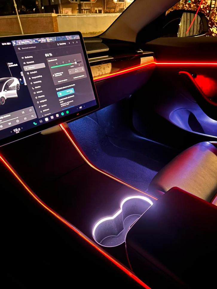 Ambient light set voor Tesla model 3, Auto diversen, Auto-accessoires, Nieuw, Ophalen of Verzenden