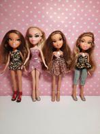 4 Bratz poppen MGA, Kinderen en Baby's, Speelgoed | Poppen, Ophalen of Verzenden, Zo goed als nieuw, Overige typen