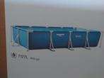 Intex Zwembad 4,5x2,2m met Trap, Pomp & Hoes, Ophalen of Verzenden, Zo goed als nieuw, Rechthoekig, Minder dan 80 cm