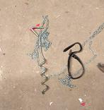 Honden riem met grondpin, Ophalen, Gebruikt, Hondenriem-accessoire