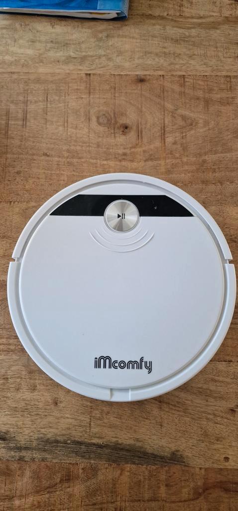 Robotstofzuiger Imcomfy, Witgoed en Apparatuur, Stofzuigers, Gebruikt, Robotstofzuiger, Minder dan 1200 watt, Reservoir, Ophalen