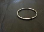 Vintage zilveren slavenarmband 20 cm omtrek, Ophalen of Verzenden, Gebruikt, Zilver, Zilver