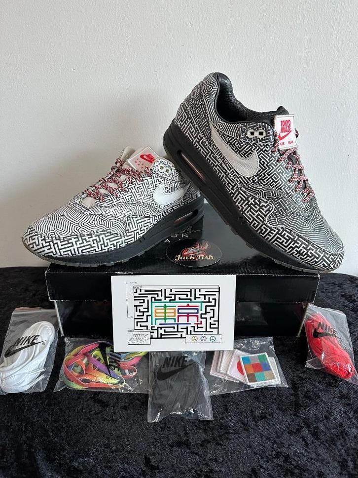 Nike air Max 1 Tokyo maze - size 42,5, Kleding | Heren, Schoenen, Zo goed als nieuw, Sneakers of Gympen, Overige kleuren, Ophalen of Verzenden